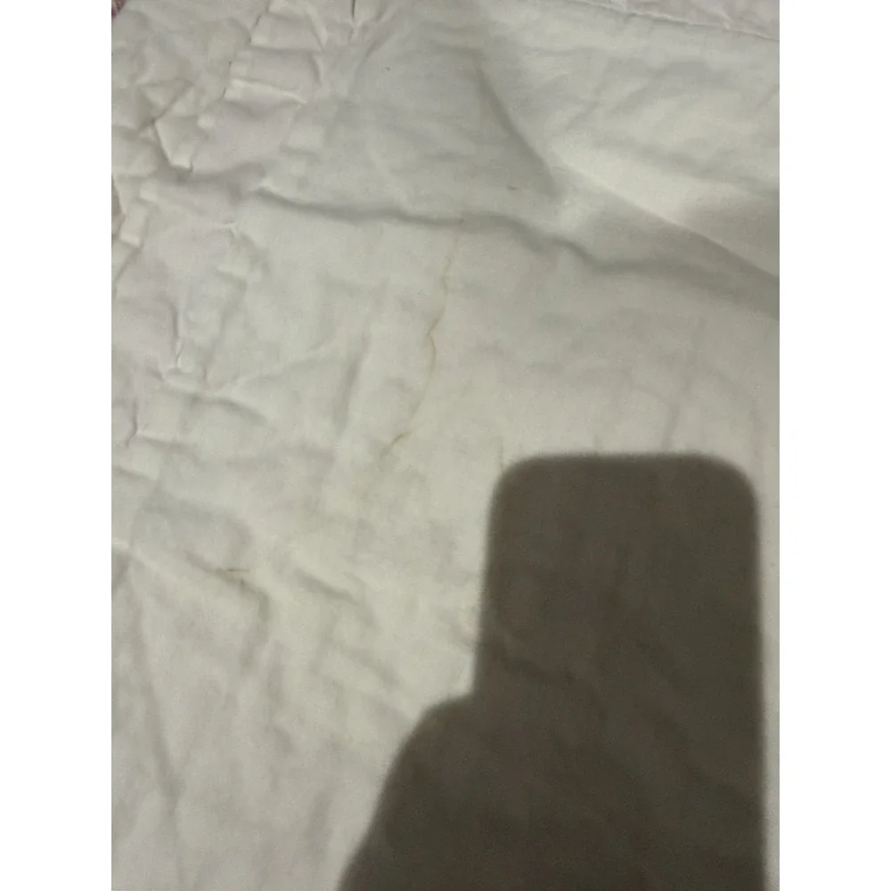 2 Piece‎ Vintage Quilted Pillow Shams Covers Pastel Colors SEE PHOTOS A